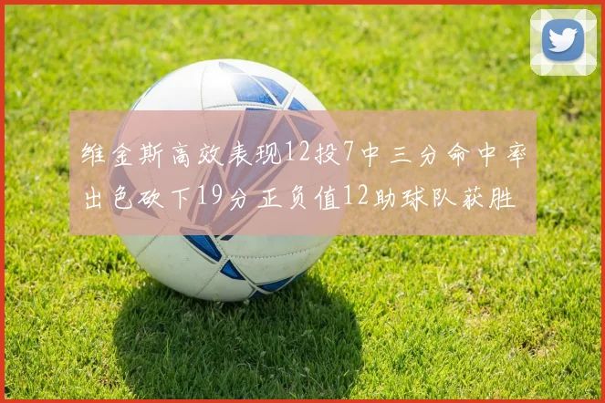 维金斯高效表现12投7中三分命中率出色砍下19分正负值12助球队获胜